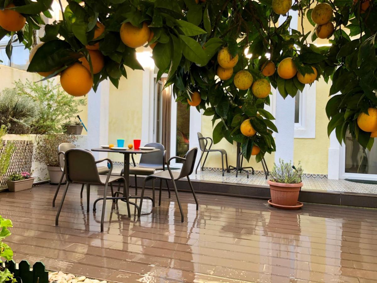 Sunny Orange Garden Apartment In Central Lisboa Εξωτερικό φωτογραφία