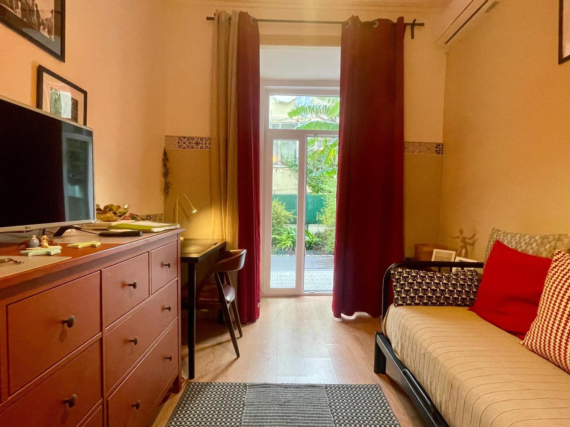 Sunny Orange Garden Apartment In Central Lisboa Εξωτερικό φωτογραφία
