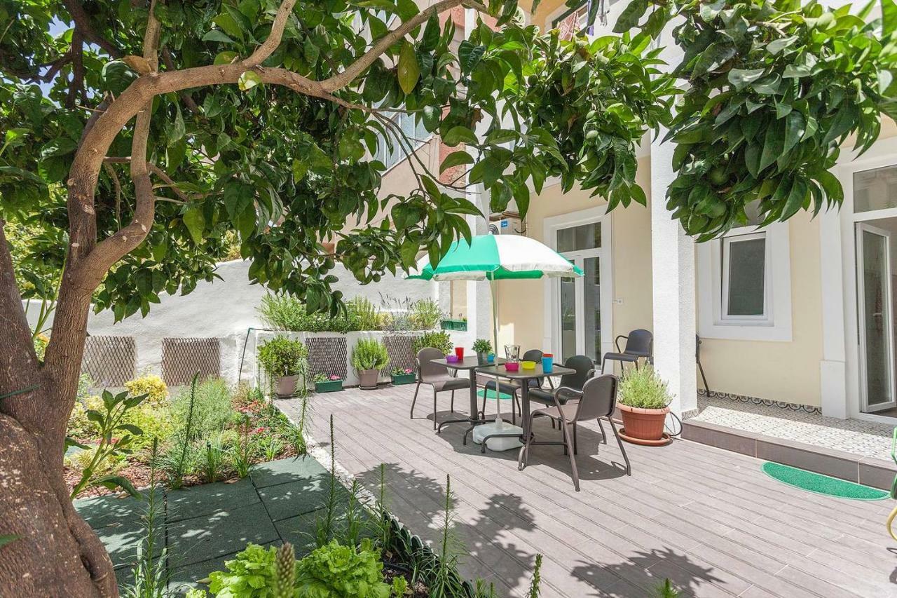 Sunny Orange Garden Apartment In Central Lisboa Εξωτερικό φωτογραφία