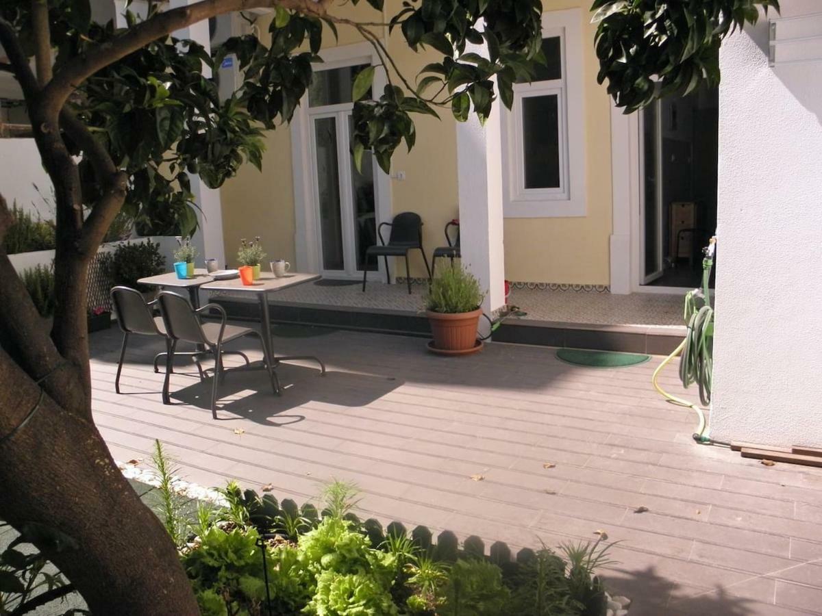 Sunny Orange Garden Apartment In Central Lisboa Εξωτερικό φωτογραφία