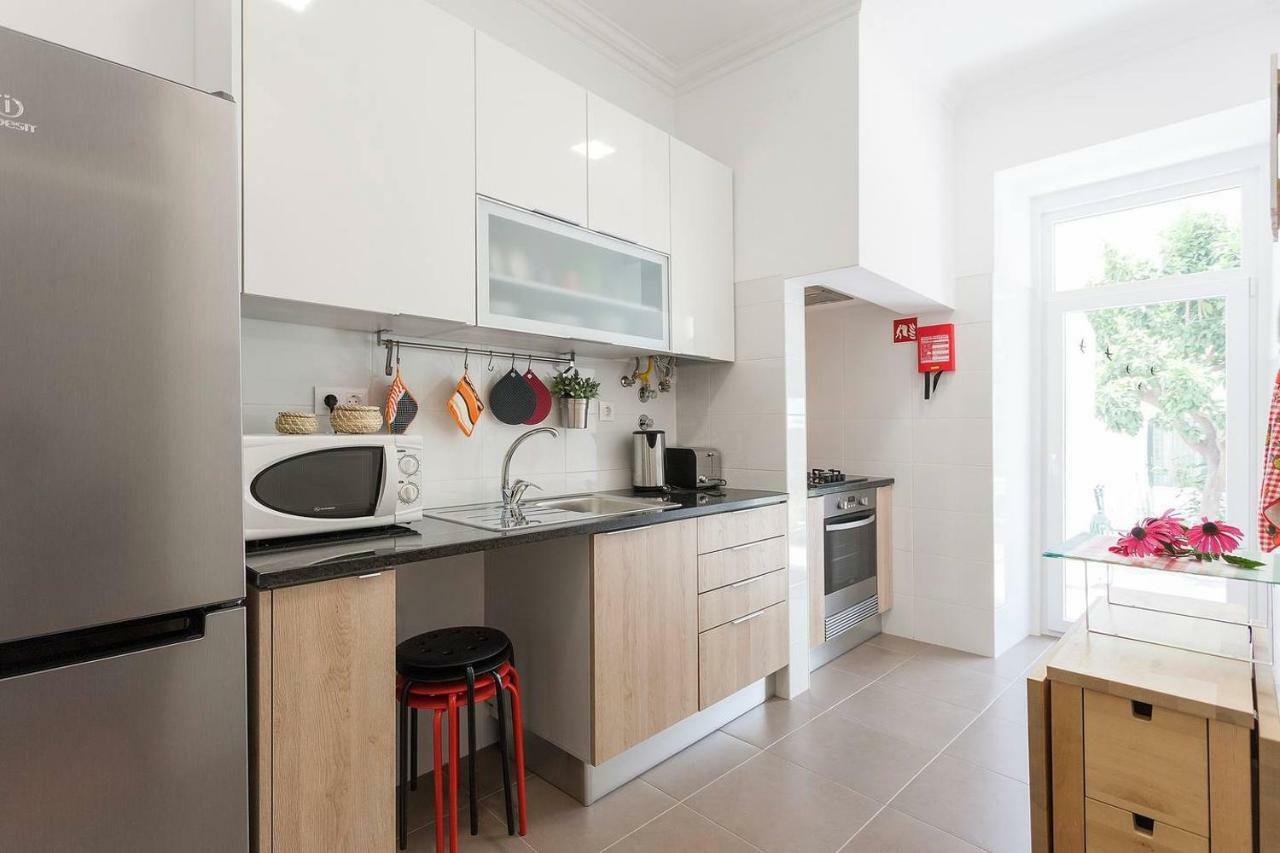 Sunny Orange Garden Apartment In Central Lisboa Εξωτερικό φωτογραφία
