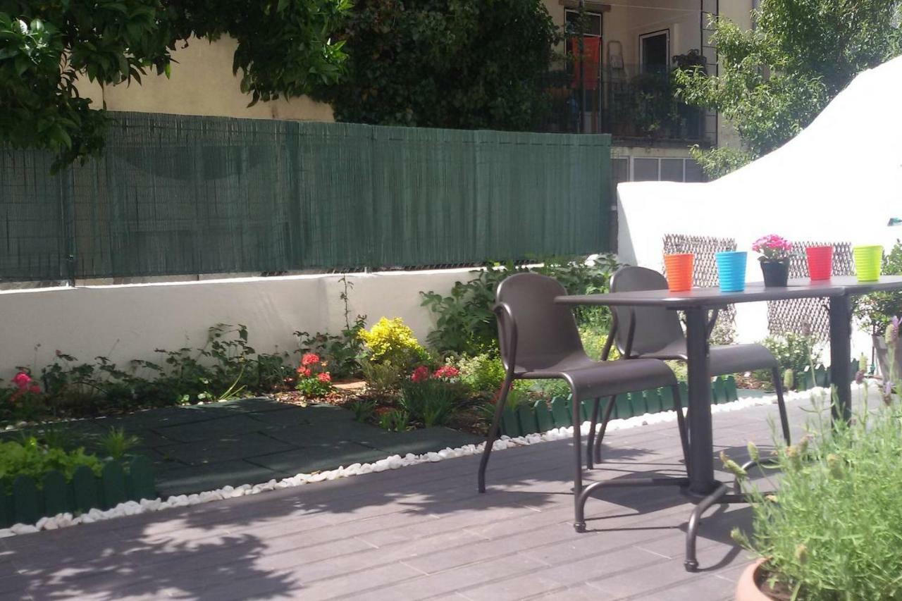 Sunny Orange Garden Apartment In Central Lisboa Εξωτερικό φωτογραφία